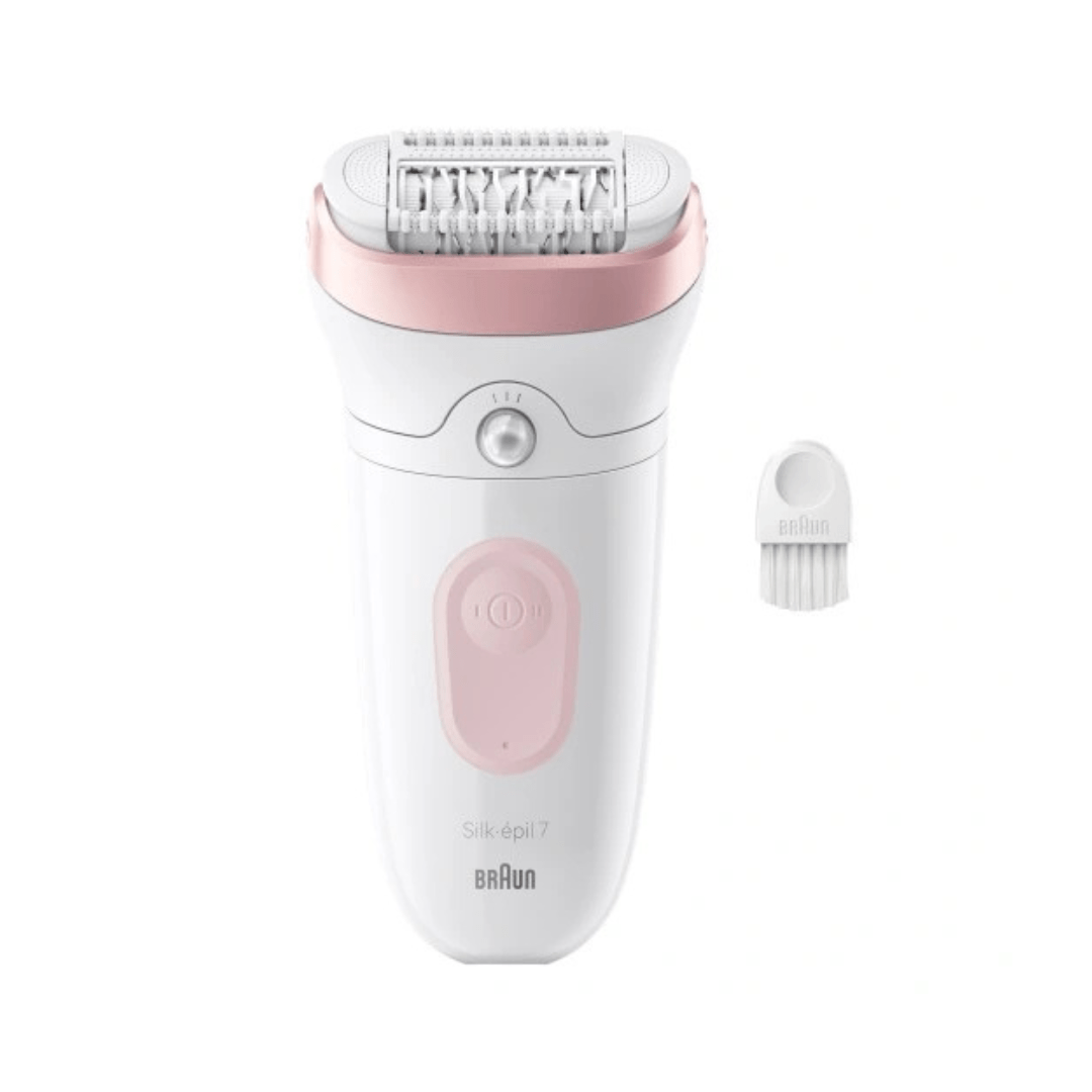 Braun Silk-épil 7 7-060 suho/mokro– depilator , široka glava s 40 pinceta, SmartLight, bežični rad 40 min