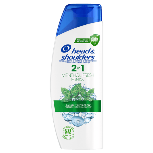 Head & Shoulders 2-u-1 Menthol Fresh – šampon i regenerator protiv peruti