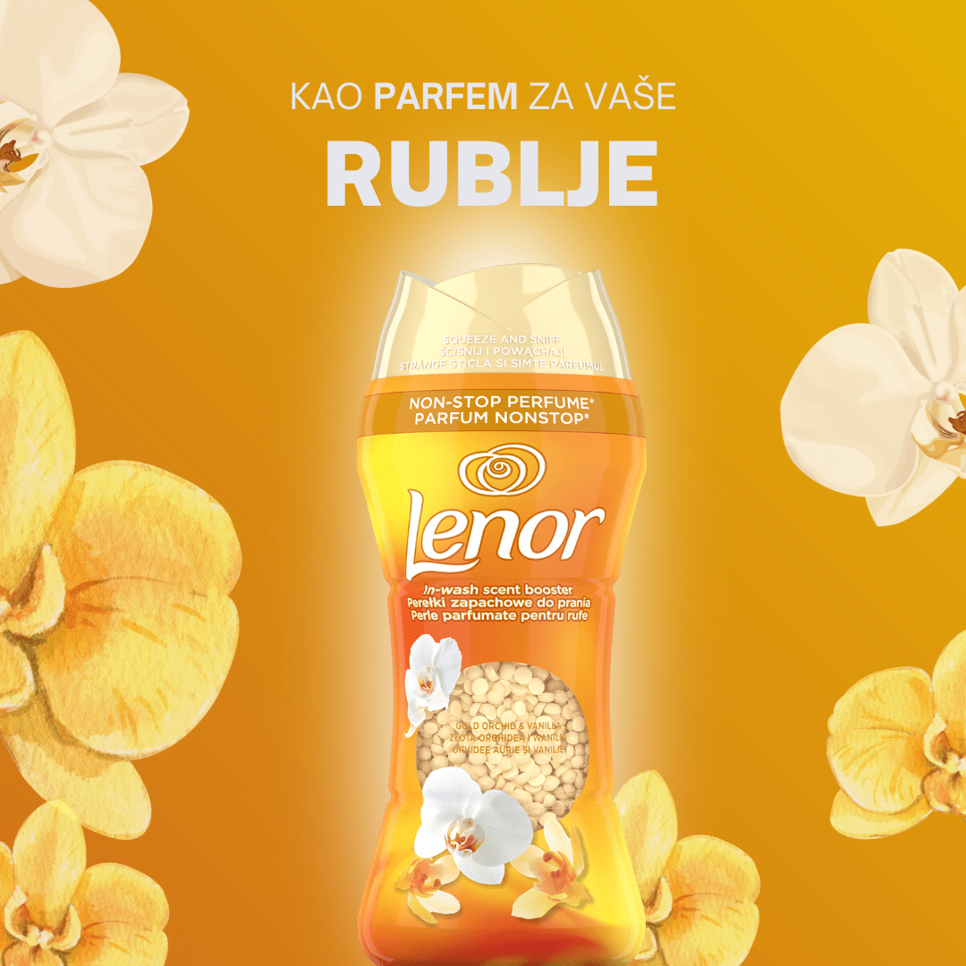Lenor mirisne perle Orchid & Vanilla – 270 g