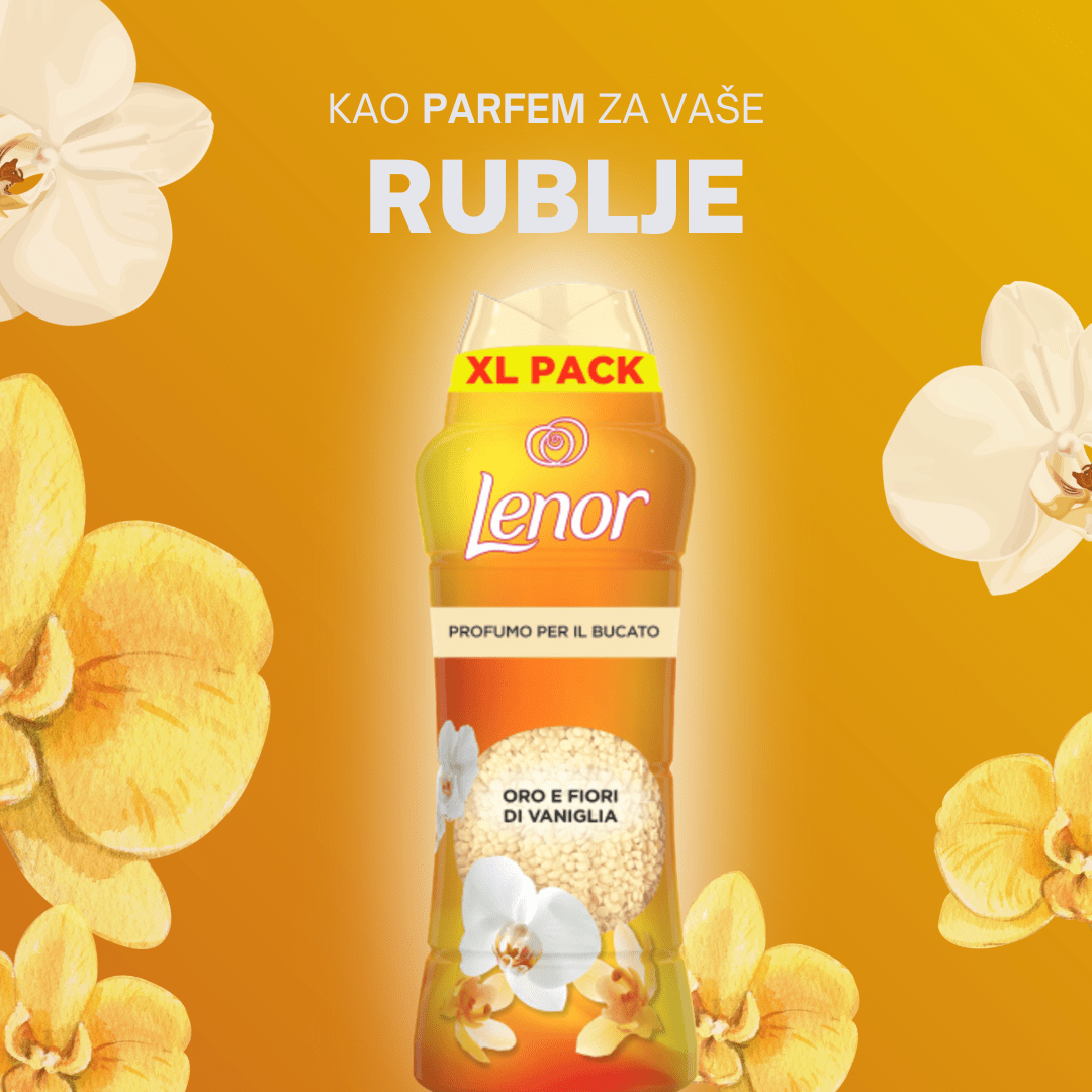 Lenor mirisne perle Orchid & Vanilla – 495 g