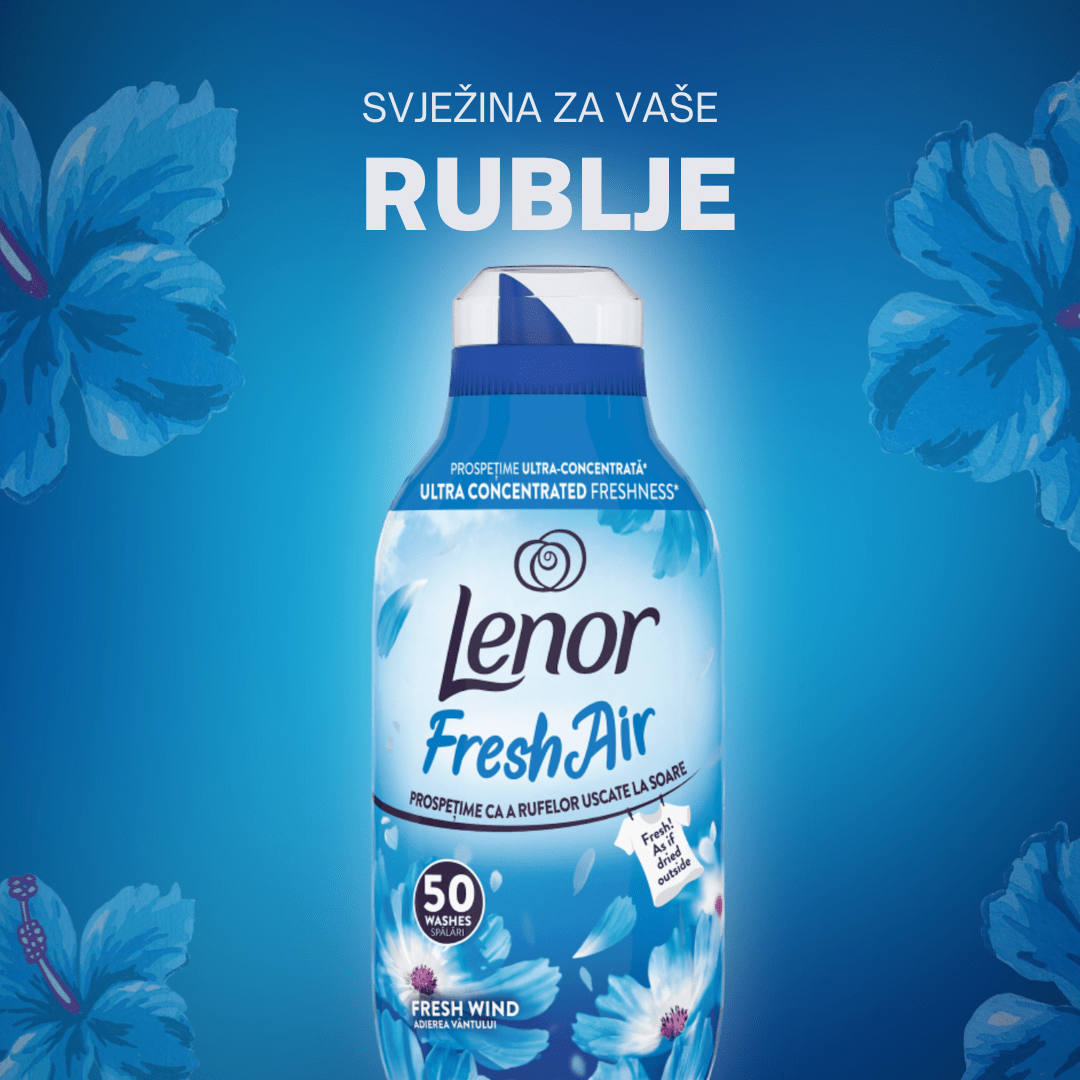 Lenor omekšivač Fresh Wind – 50 pranja, 700 ml