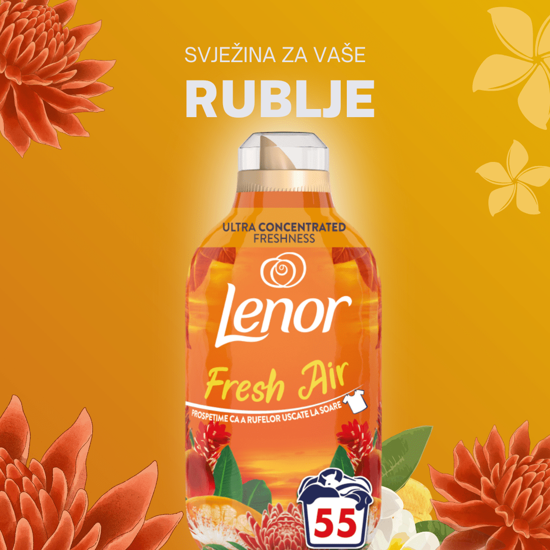 Lenor omekšivač Tropical Sun – 55 pranja, 770 ml
