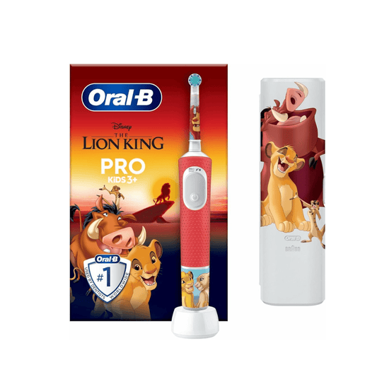 Oral-B PRO Kids 3+ Lion King – električna dječja četkica + putna futrola