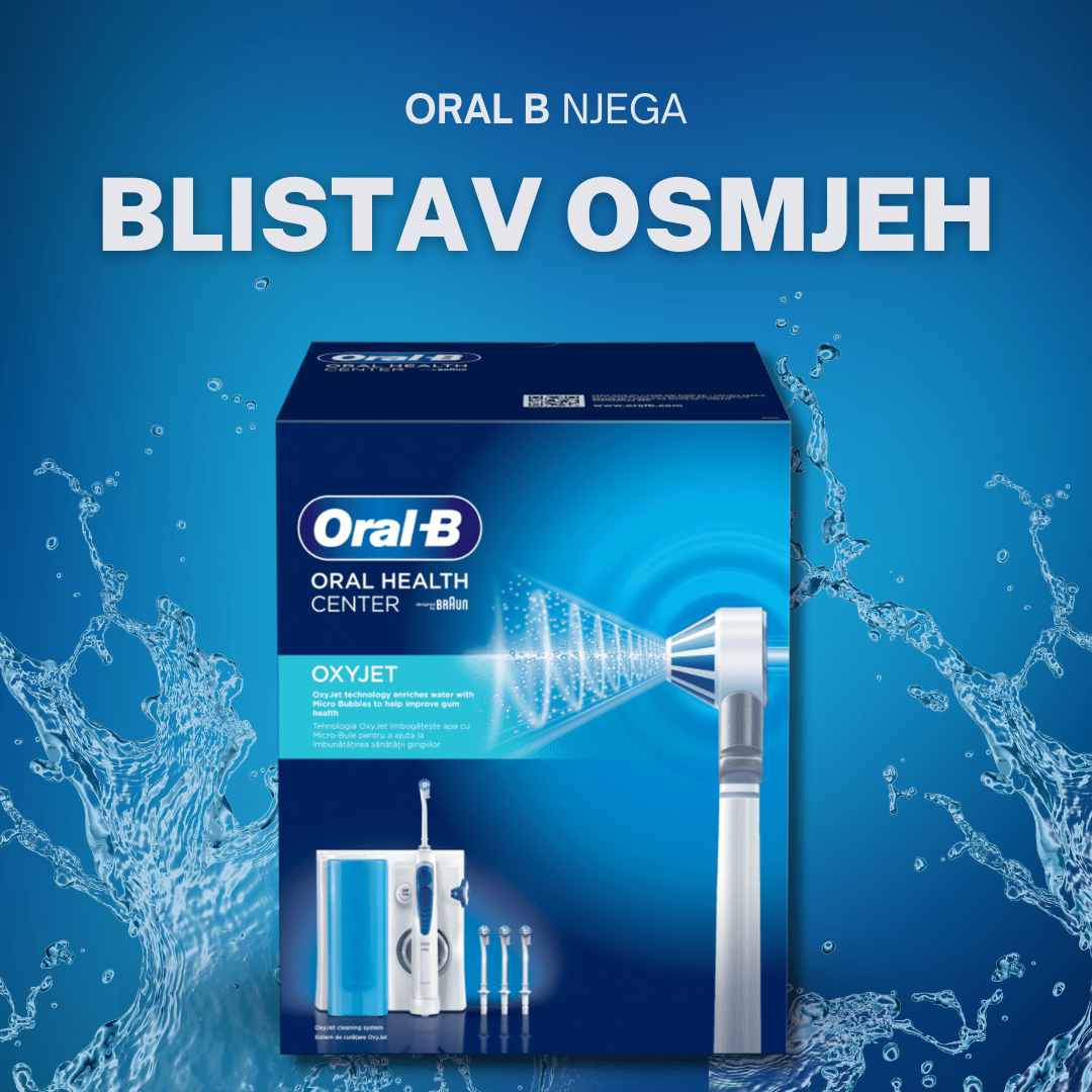 Oral B oralni tuš Oxyjet MD20 – efikasna njega i osvježenje usne duplje
