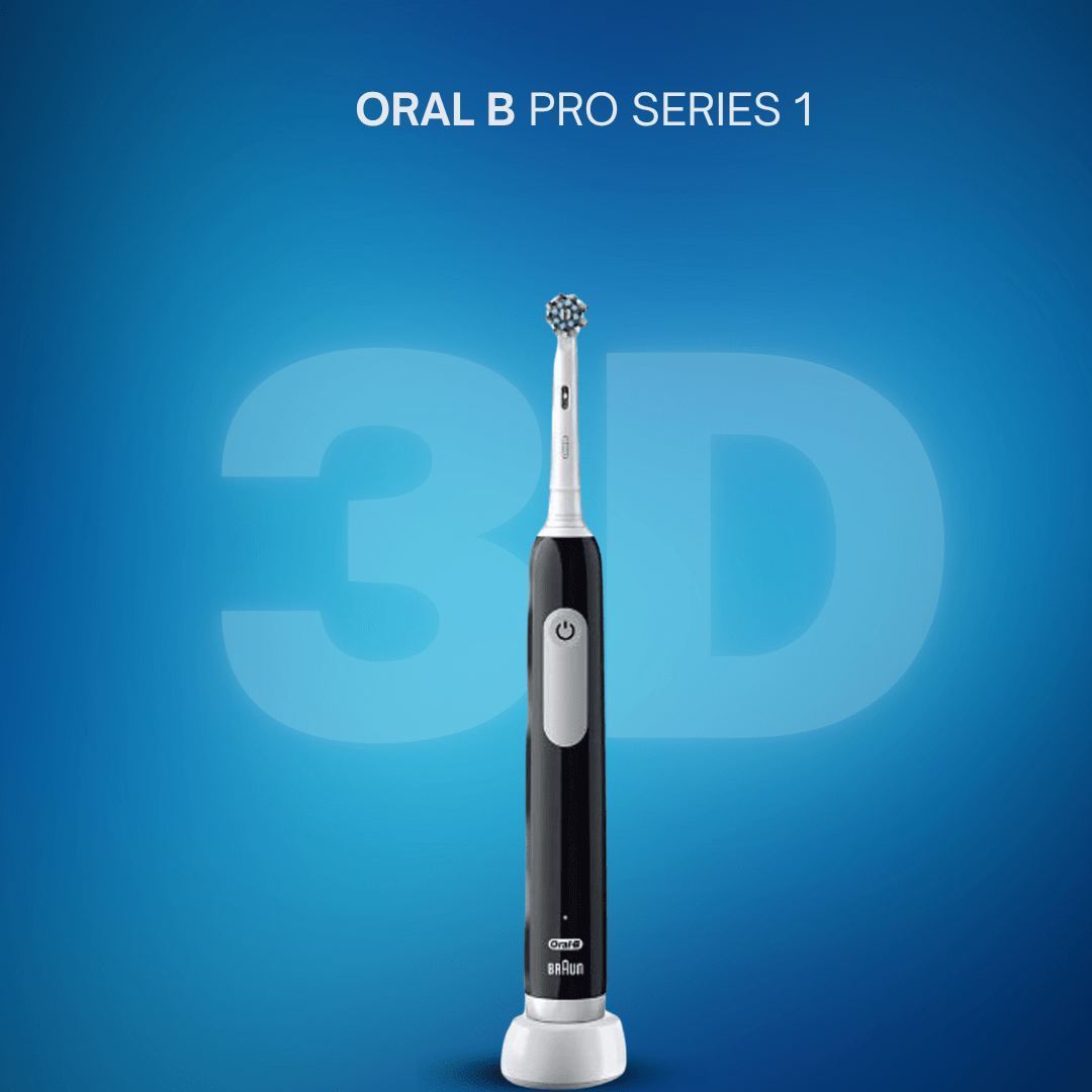 Oral B električna četkica za zube Pro 1 Black