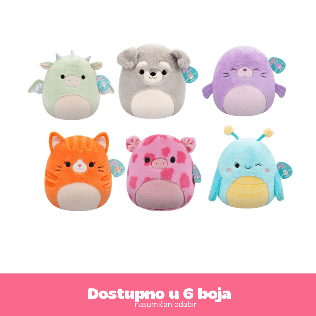 SQUISHMALLOWS - ČUPAVI PLIŠANCI 30CM SORT