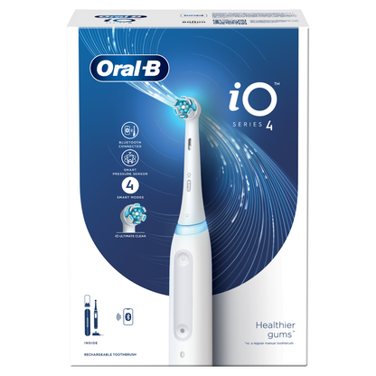 Oral B električna četkica za zube iO Series 4 White – elegantan dizajn i performanse