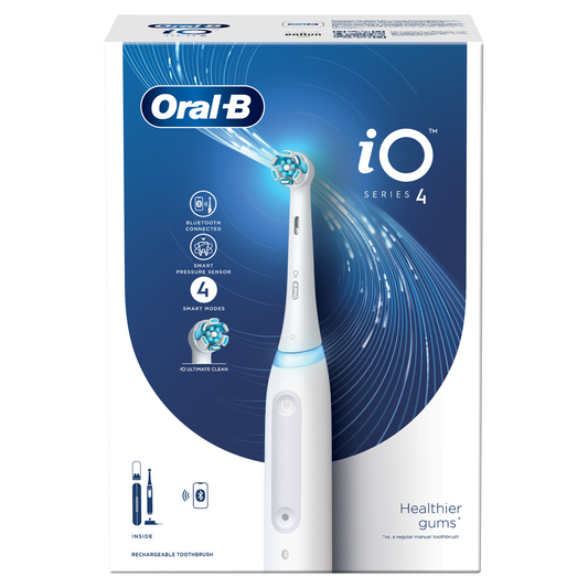 Oral B električna četkica za zube iO Series 4 White – elegantan dizajn i performanse