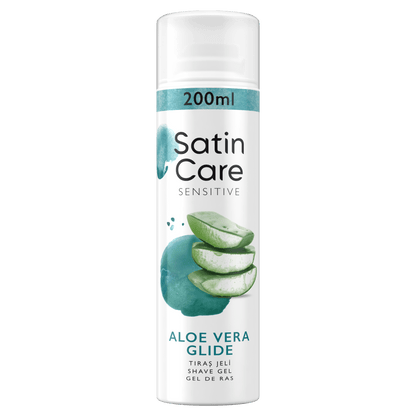 Gillette Venus Satin Care Sensitive Gel za brijanje 200 ml – Aloe Skin Comfort
