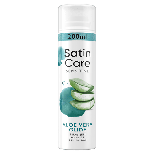 Gillette Venus Satin Care Sensitive Gel za brijanje 200 ml – Aloe Skin Comfort