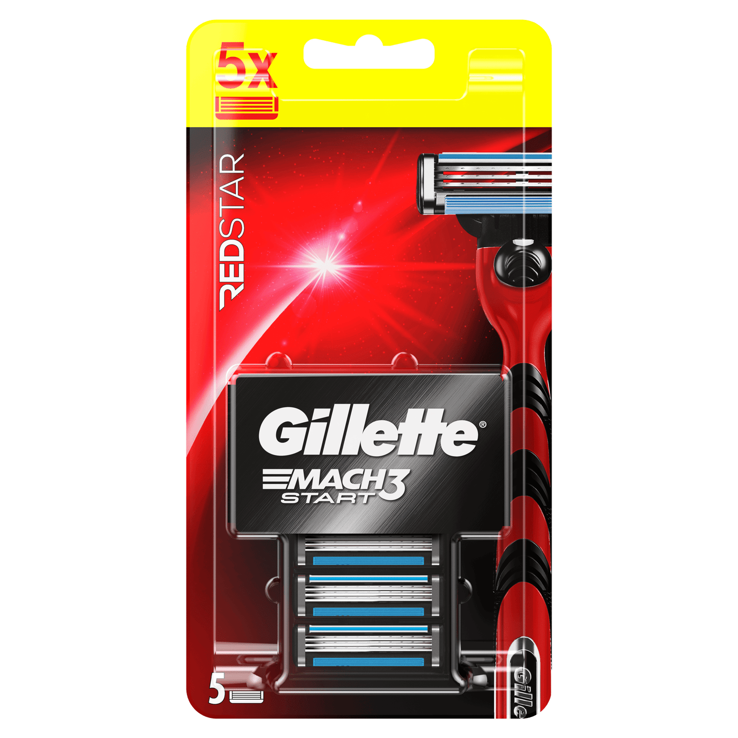 Gillette Mach3 Start +5 Patrona –  Set za Svakodnevno Brijanje