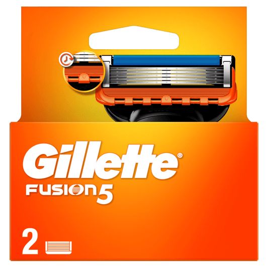 Gillette Fusion zamjenske patrone, 2-kom (pakovanje) – 5 Ultratankih oštrica