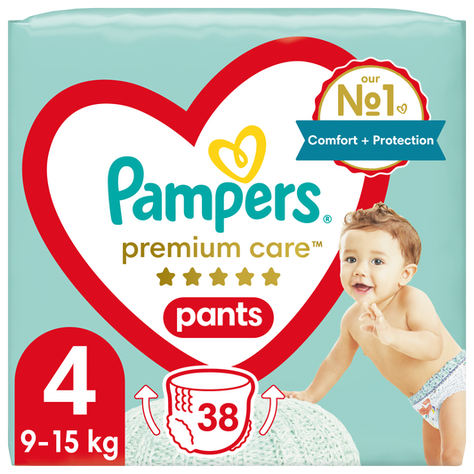 Pampers Premium Care pelene gaćice Veliko pakovanje Vel. 4 (Maxi) – 38 kom