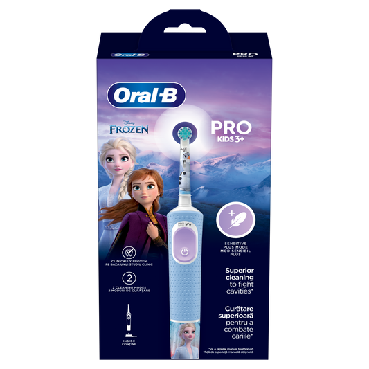 Oral B električna četkica za zube D103 Vital Frozen – nova verzija za osvježenje osmjeha