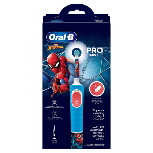 Oral B električna četkica za zube D103 Vital Spiderman – nova verzija za djecu