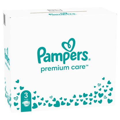 Pampers Premium Care Pelene Vel. 3 (Midi) – 200 kom