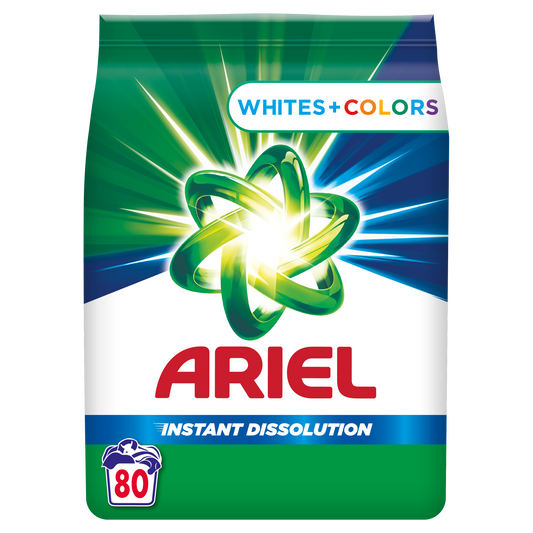 Ariel praškasti deterdžent White & Color – 80 pranja, 6 kg