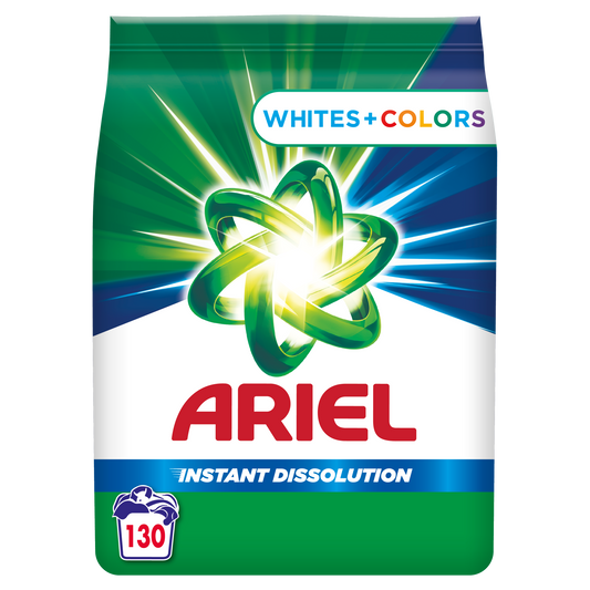 Ariel praškasti deterdžent White & Color – 130 pranja, 9,75 kg