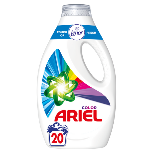 Ariel gel deterdžent Touch of Lenor Color – 20 pranja, 1 L