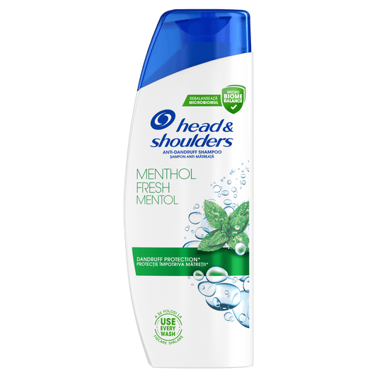 Head & Shoulders šampon 250ml Menthol – rashlađujući šampon sa mentolom