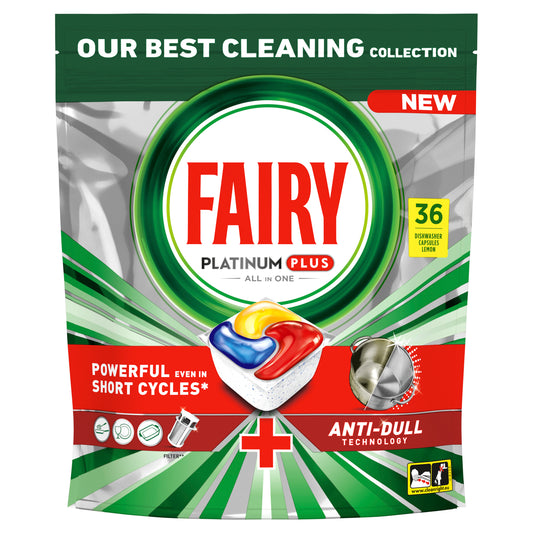 Fairy Platinum Plus tablete za perilicu posuđa – 36 komada