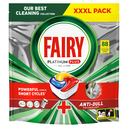 Fairy Platinum Plus tablete za perilicu posuđa – 88 komada