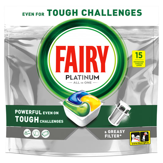 Fairy Platinum tablete za perilicu posuđa – 15 komada