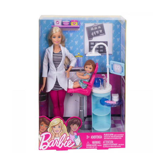 Barbie lutka zubarica s ordinacijom i pacijenticom