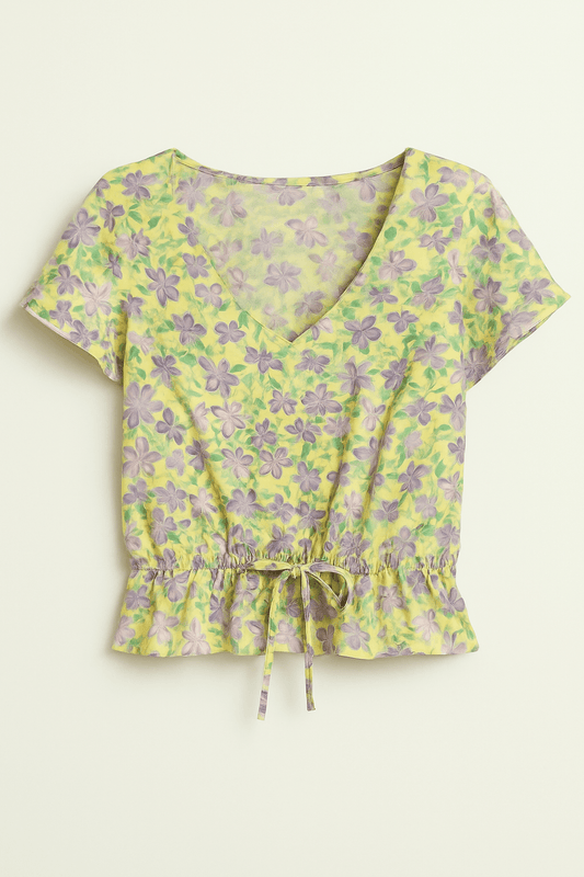 Bluza sa cvjetnim uzorkom