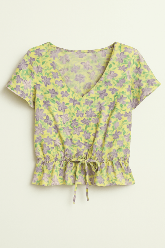 Bluza sa cvjetnim uzorkom
