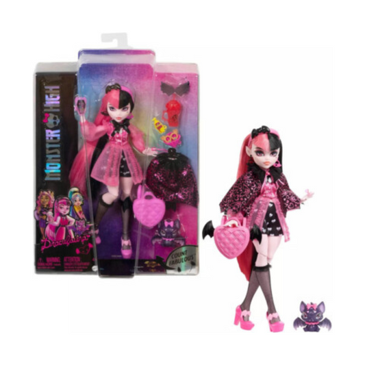 Monster High Draculaura lutka – modni set s dodacima