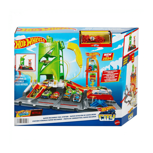 Hot Wheels City Super Recharge Fuel Station – benzinska stanica za autiće