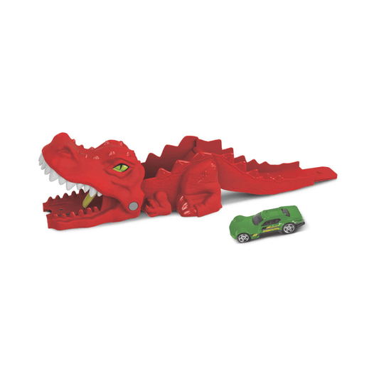 Hot Wheels City Dino Launcher – dinosaur katapult ispaljivač sa autićem