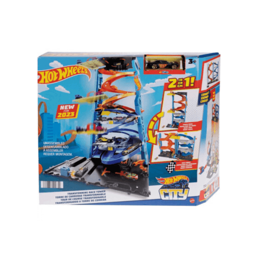 Hot Wheels City Transforming Race Tower – 2u1 toranj za trku i avanture