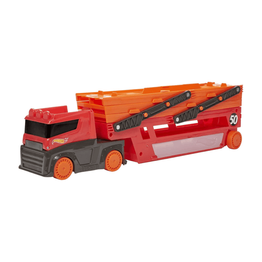 Hot Wheels Mega Hauler – Veliki transporter za 50 autića