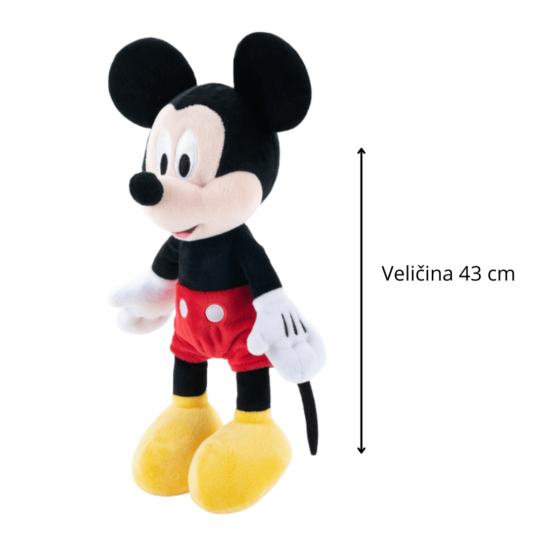 Plišana igračka Mickey Mouse 43 cm – Disney klasik