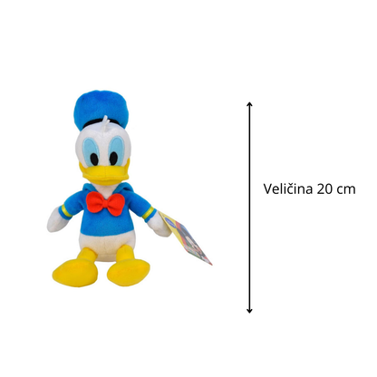 Plišana igračka Donald Duck 20 cm – Disney Paško patak iz Mickey Mouse serijala