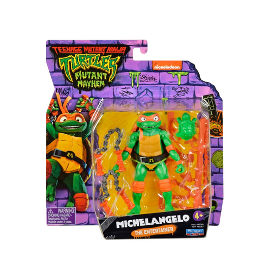 Ninja Kornjače Mutant Mayhem Michelangelo akcijska figura – Zabavljač