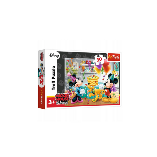 Trefl Puzzle Mickey Mouse & Friends 30 dijelova – slagalica za djecu 3+