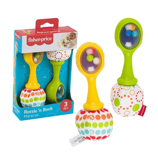 Fisher-Price Rattle ’n Rock Maracas – Zvečke marakas za bebe 3m+