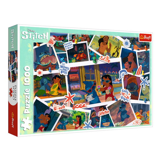 Trefl Puzzle Disney Stitch 1000 dijelova – Lilo & Stitch slagalica za odrasle i tinejdžere