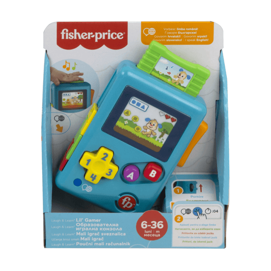 Fisher-Price Mali igrač konzola – Edukativna igračka za djecu 6-36 mjeseci