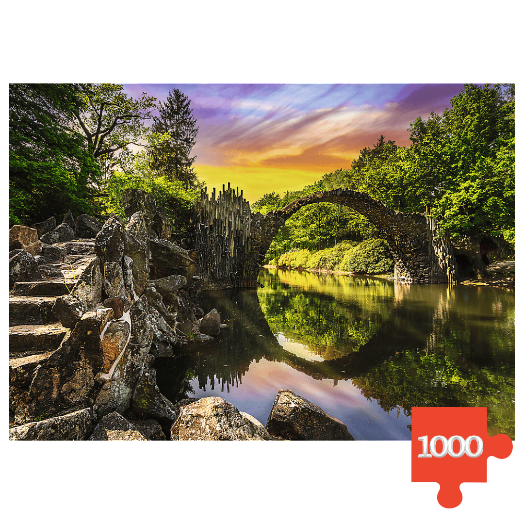 Trefl Puzzle Rakotz most Njemačka 1000 dijelova – Photo Odysse