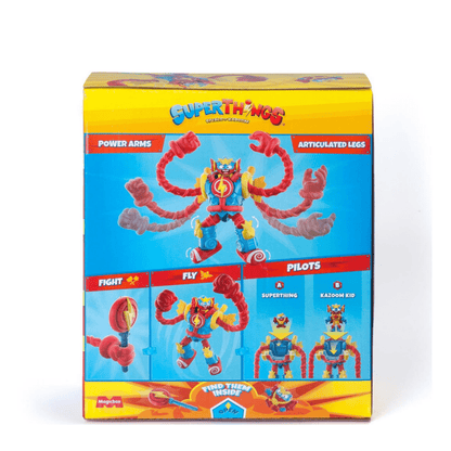 SuperThings Superbot Power Arms – Sugarfun – robot s fleksibilnim rukama + 2 figurice (3+) NOVO