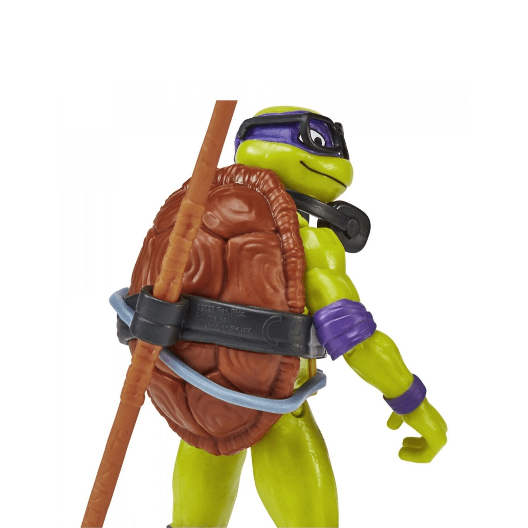 MNT Mutant Mayhem Donatello – akciona figura ~12 cm sa štapom i opremom (4+)