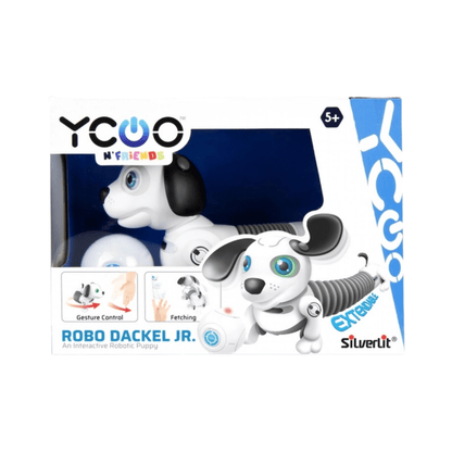 Silverlit YCOO Robo Dackel Jr. – interaktivni robotski psić (Gesture Control, Fetch, 5+)