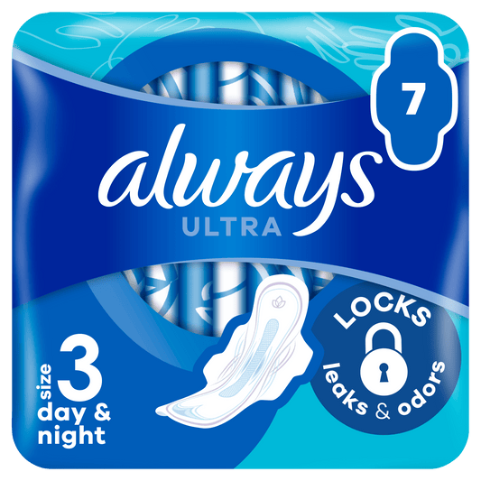 Always Ultra Night higijenski ulošci Vel. 3 – 7 kom