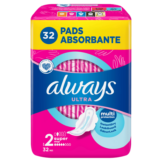 Always Ultra Super Quatro higijenski ulošci – 32 kom