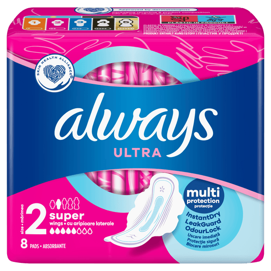 Always Ultra Super Plus higijenski ulošci – 8 kom