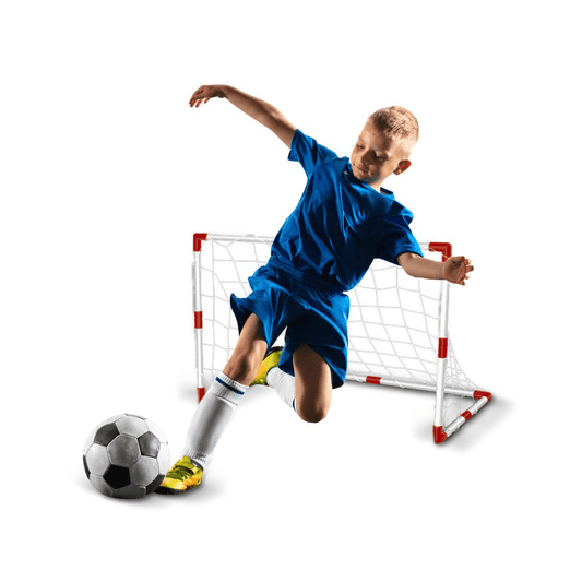 Nogometni gol set 2u1 SportX – dječji gol(ovi) za kuću i dvorište, 3+